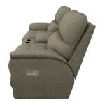 Brooks Power Reclining Loveseat w/ Headrest & Console - U49727 - Image 2