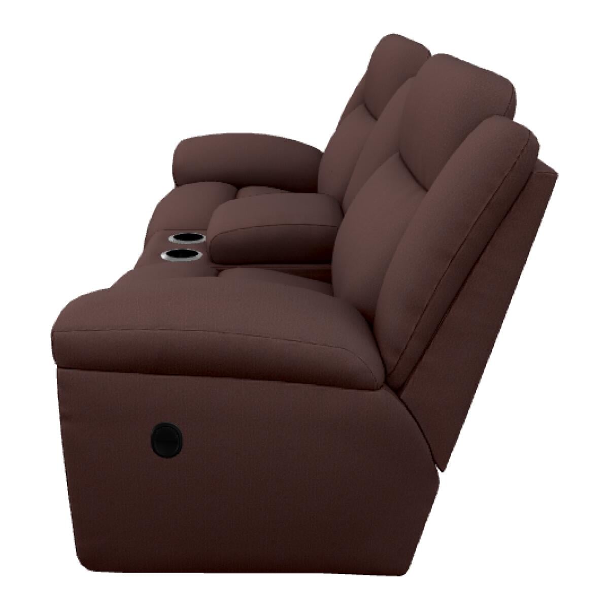 Joel Reclining Loveseat w/ Console - 449761 - Image 3