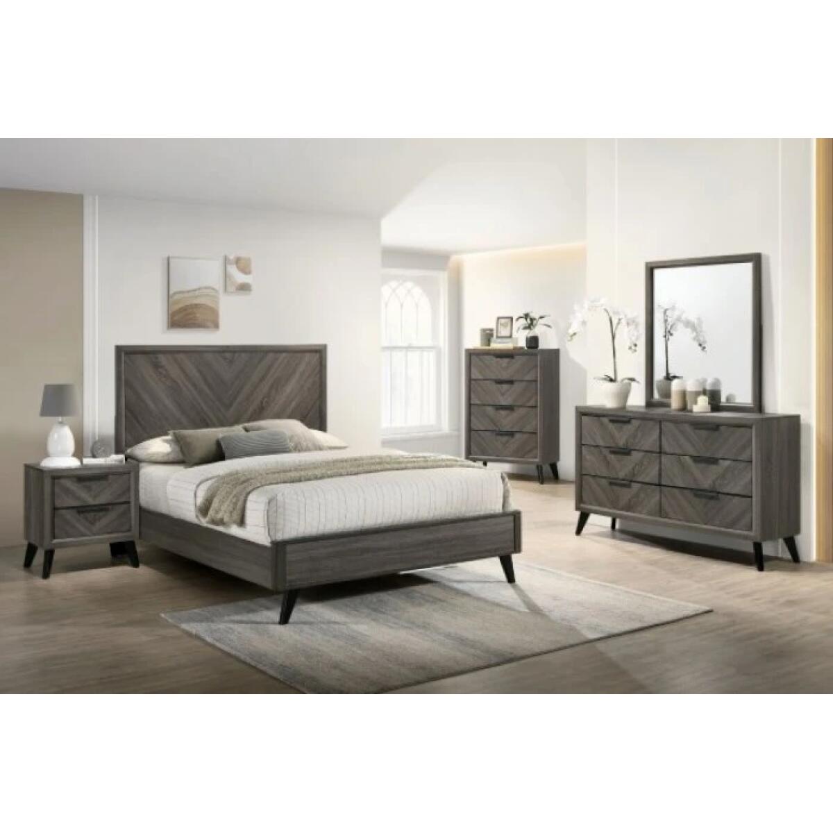 Vagan 5 Pc Queen Bedroom Set - Image 3