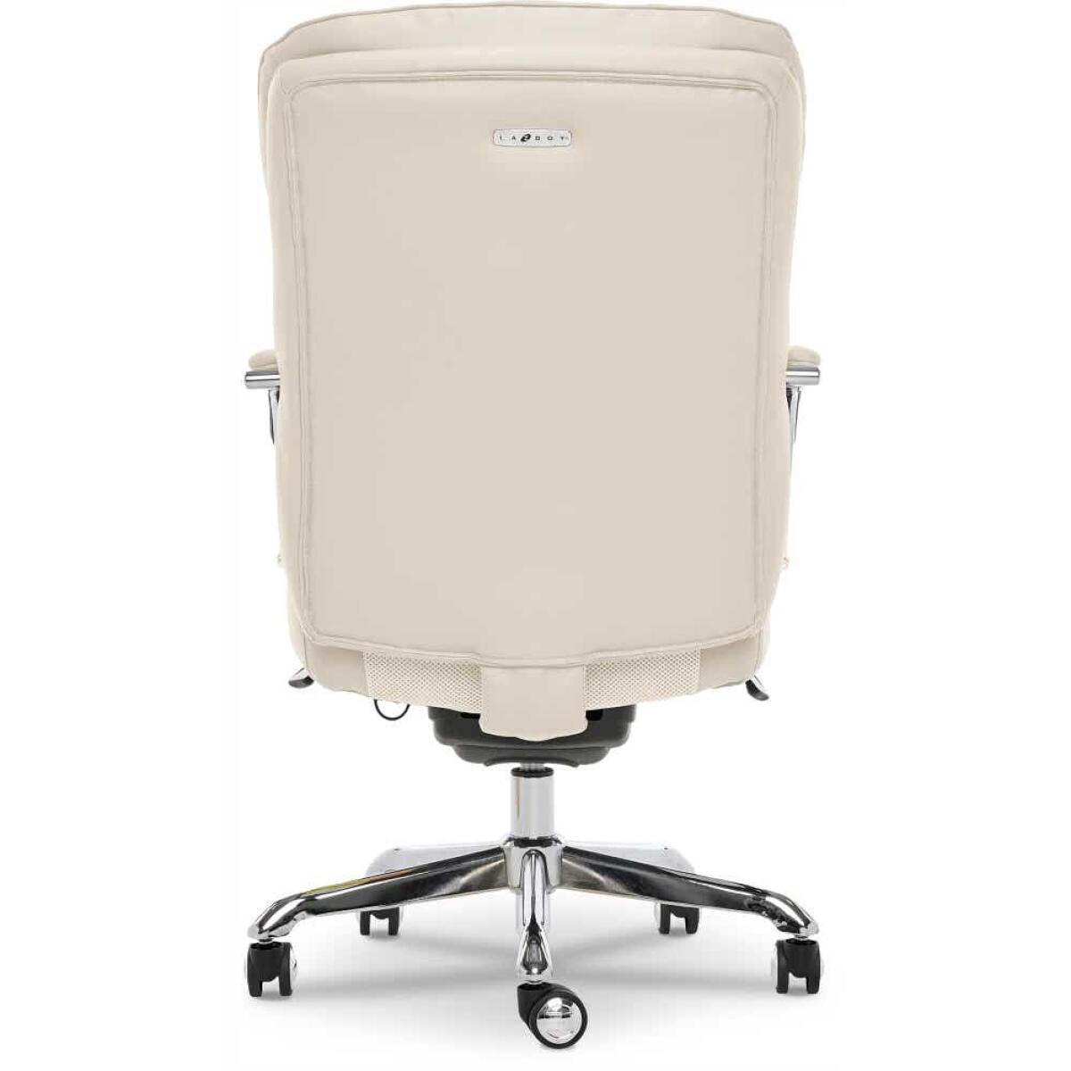 Sutherland Quilted Leather Office Chair, Light Ivory - 44813C-LZB - Image 6