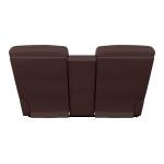 James Reclining Loveseat w/ Console - 449521 - Image 4