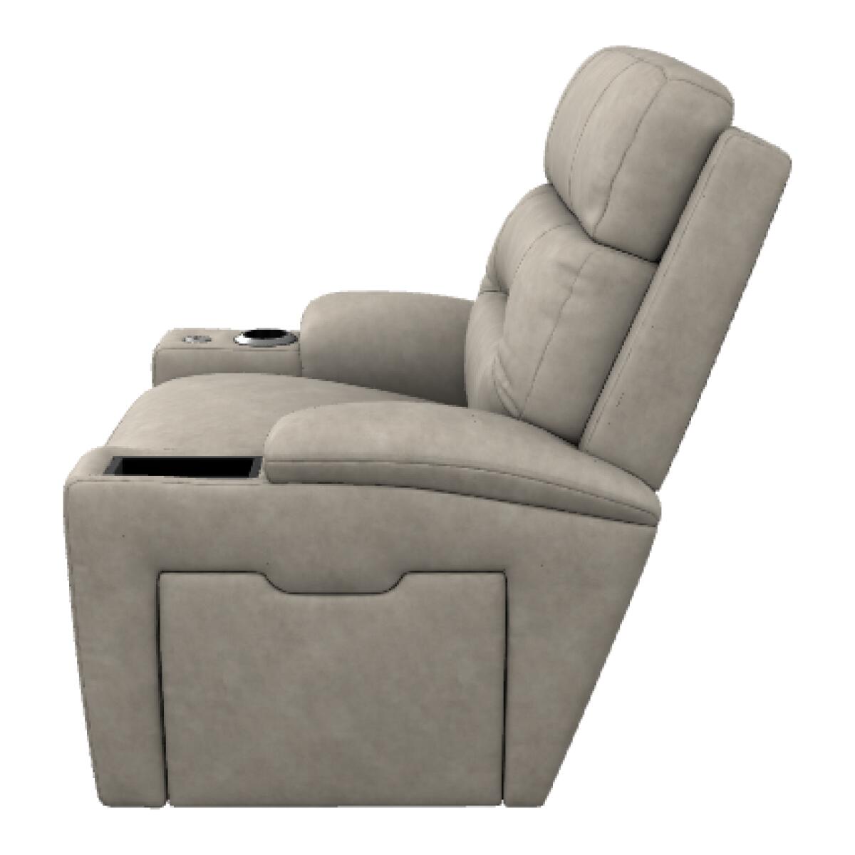 Neo Power Wall Recliner w/ Headrest & Lumbar - 16X762 - Image 2