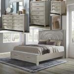 Belmar Opt Queen Storage Bed, Dresser & Mirror, Chest, Night Stand