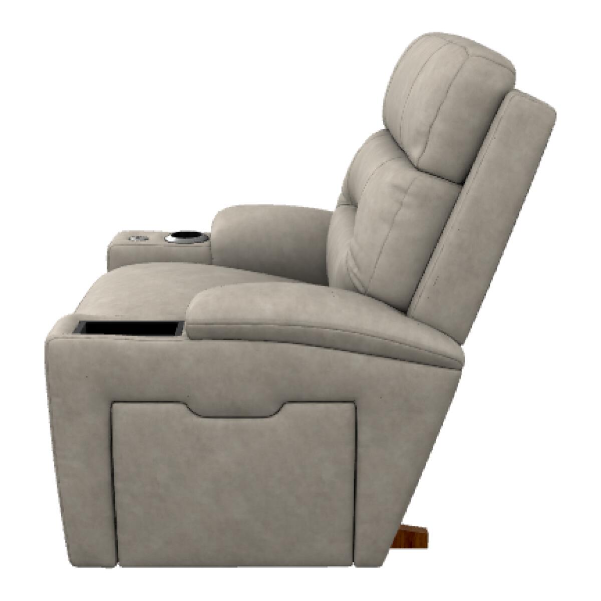 Neo Power Rocking Recliner w/ Headrest & Lumbar - 10X762 - Image 3