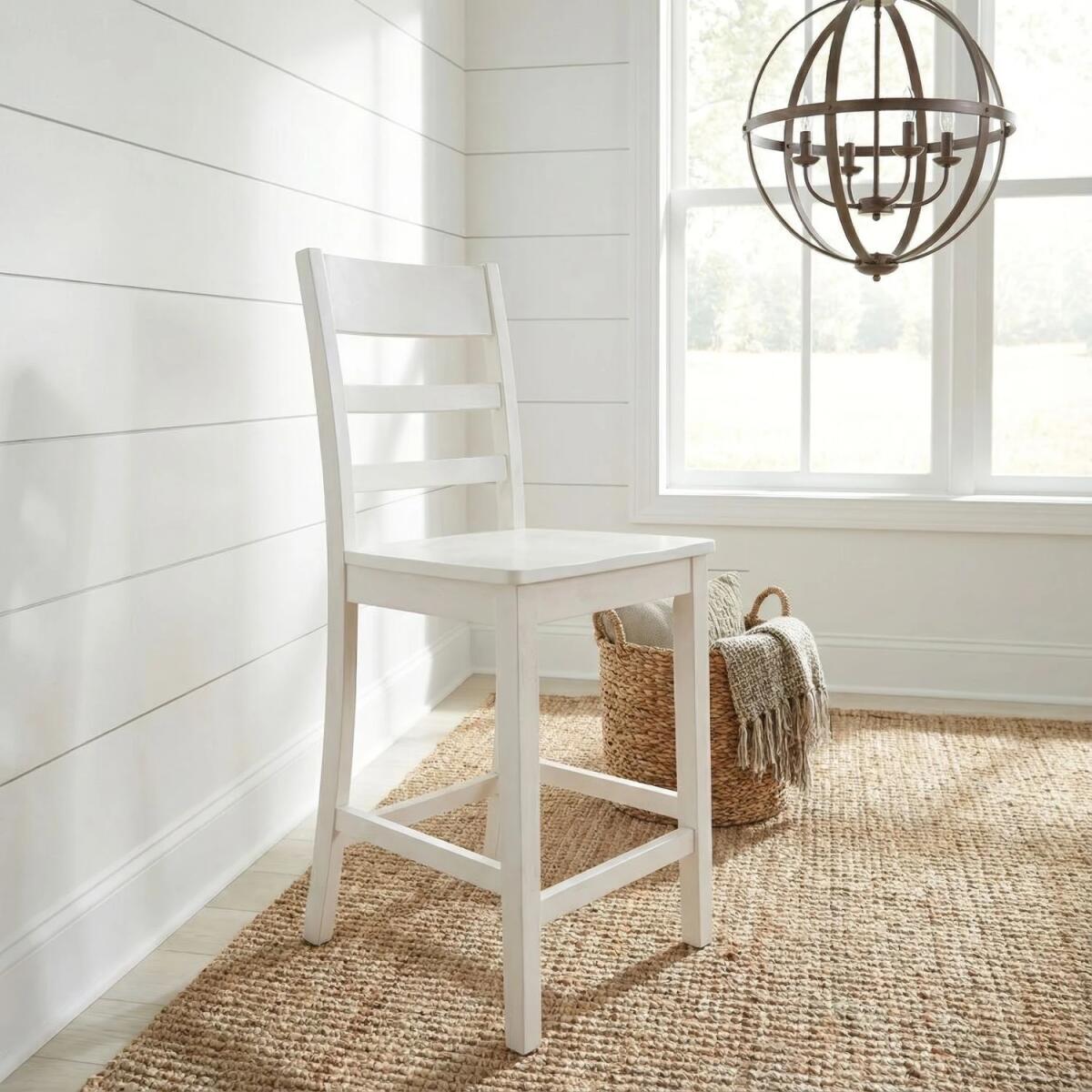 856022e697ebbaacbb099e0e812abe8e Landale Ladderback Counter Height Chair (RTA) - Image 1