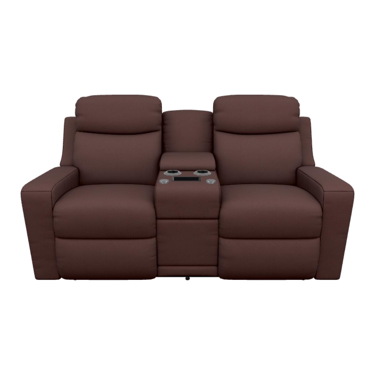 Emmons Power Reclining Loveseat w/ Headrest & Console - U49781 - Image 2