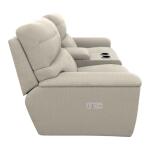 Ava Power Reclining Loveseat w/ Headrest & Console - U49769 - Image 5