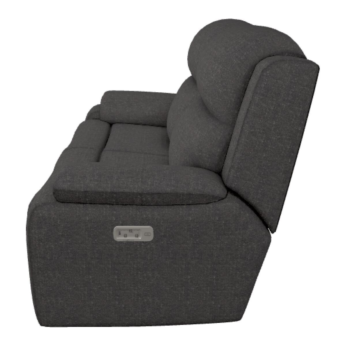 Dorian Power Reclining Loveseat w/ Headrest & Lumbar - X48755 - Image 3