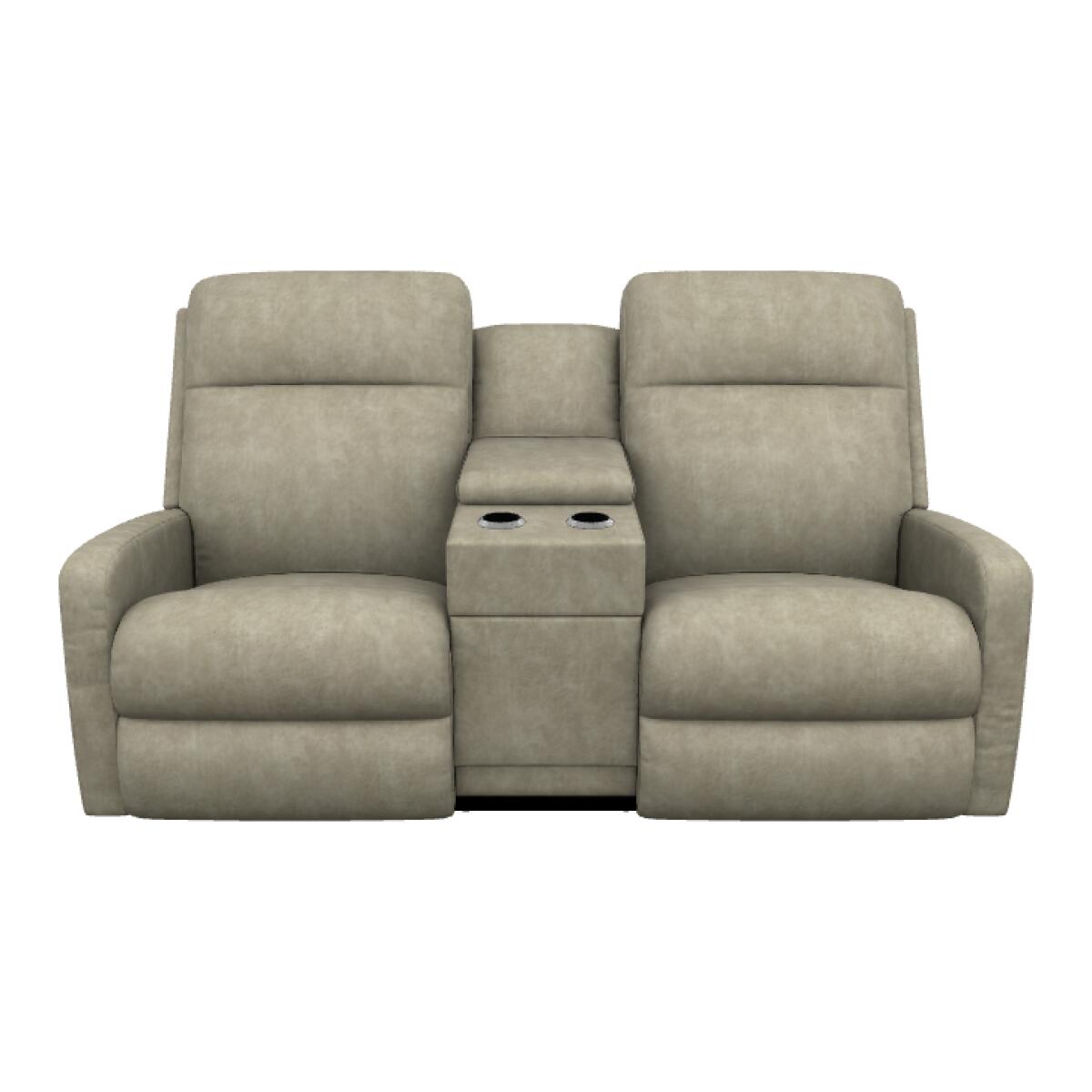 Finley Power Wall Reclining Loveseat w/ Console Headrest & Lumbar - X39747 - Image 2