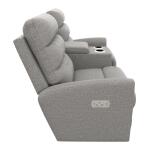 Liam Power Wall Reclining Loveseat w/ Headrest & Console - U39786 - Image 5