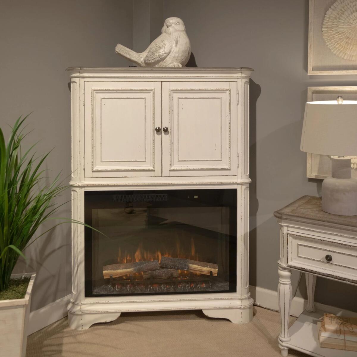 Fireplace TV Consoles 244 42 Inch Chest w/ Fire FTS - Image 2