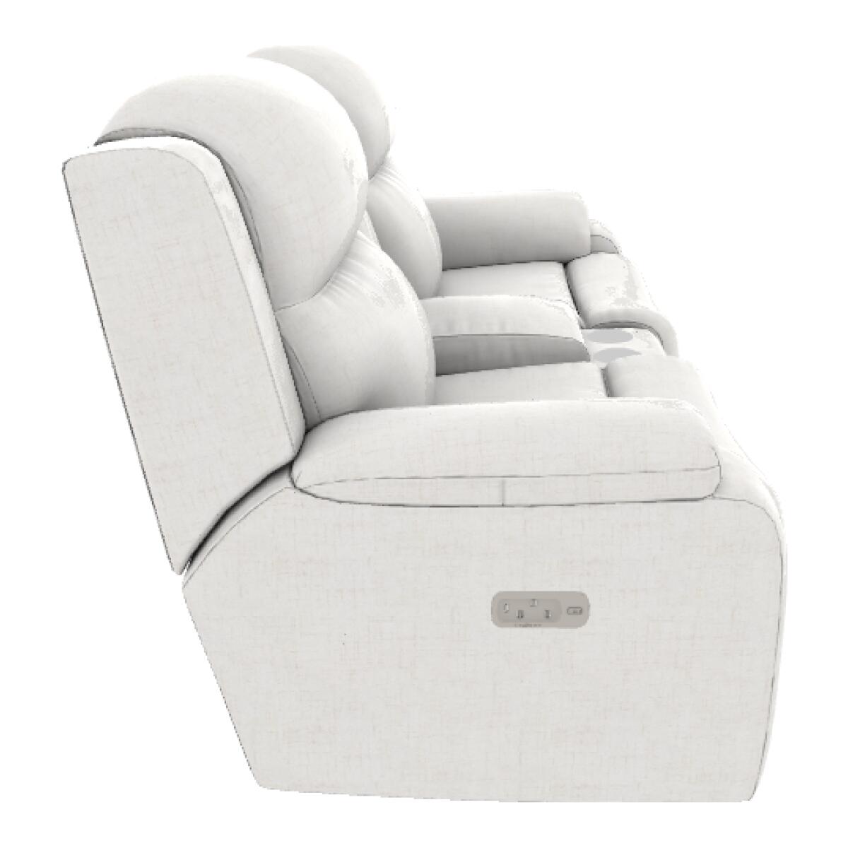 Dorian Power Reclining Loveseat w/ Headrest, Lumbar & Console - X49755 - Image 5