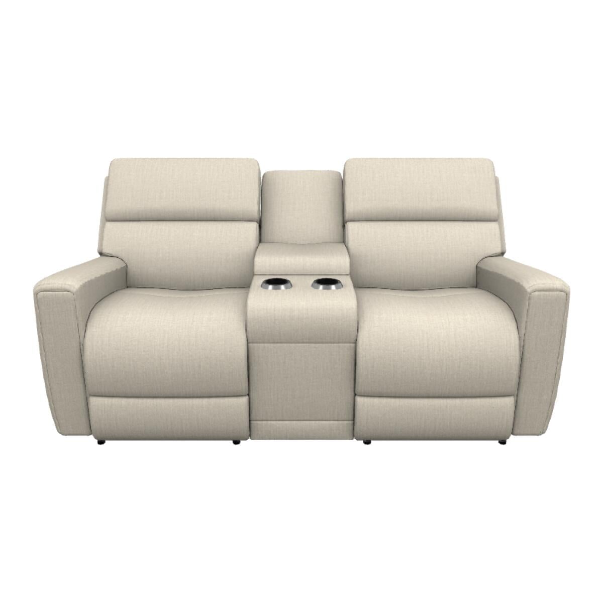Apollo Power Reclining Loveseat w/ Console Headrest & Lumbar - X49757 - Image 2