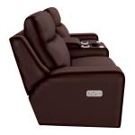 Emmons Power Reclining Loveseat w/ Headrest, Lumbar & Console - X49781 - Image 5
