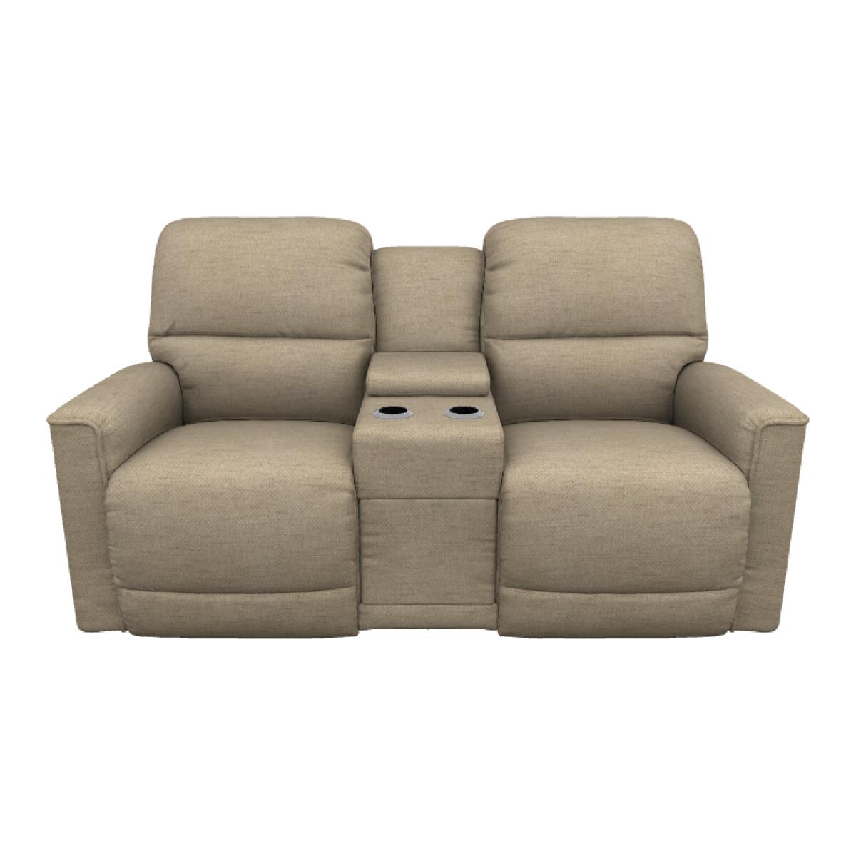 Cade Power Reclining Loveseat w/ Headrest & Console - U49803 - Image 2