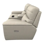 Ava Power Reclining Loveseat w/ Headrest & Console - U49769 - Image 2