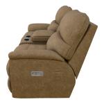 Trouper Power Reclining Loveseat w/ Headrest & Console - U49724 - Image 3