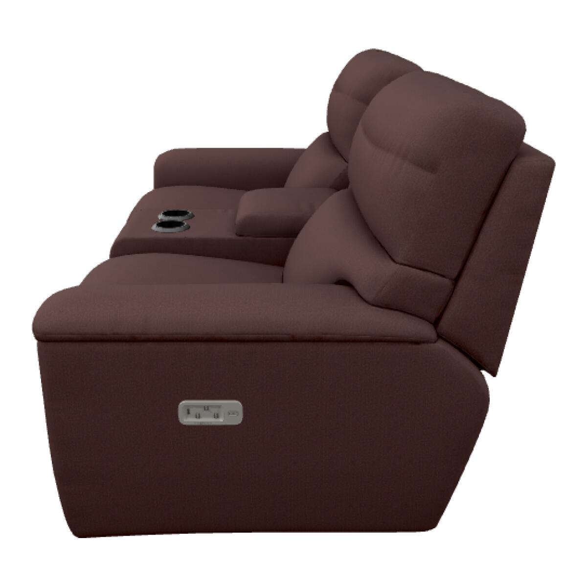 Ava Power Reclining Loveseat w/ Console Headrest & Lumbar - X49769 - Image 3