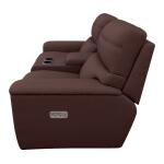 Ava Power Reclining Loveseat w/ Console Headrest & Lumbar - X49769 - Image 3