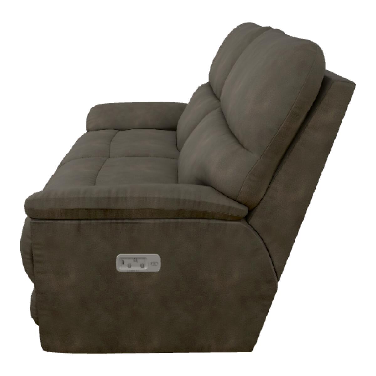 Brooks Power Reclining Loveseat w/ Headrest & Lumbar - X48727 - Image 3