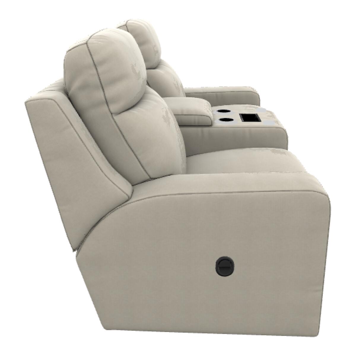 Emmons Reclining Loveseat w/ Console - 449781 - Image 5