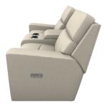 Apollo Power Reclining Loveseat w/ Console Headrest & Lumbar - X49757 - Image 3