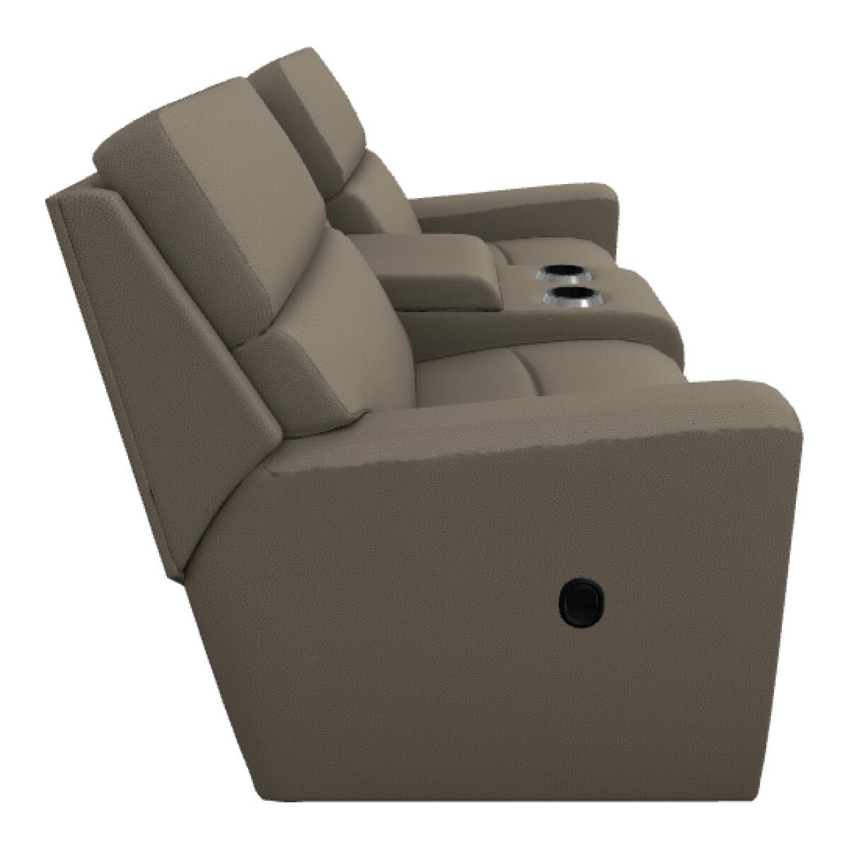 Apollo Reclining Loveseat w/ Console - 449757 - Image 5