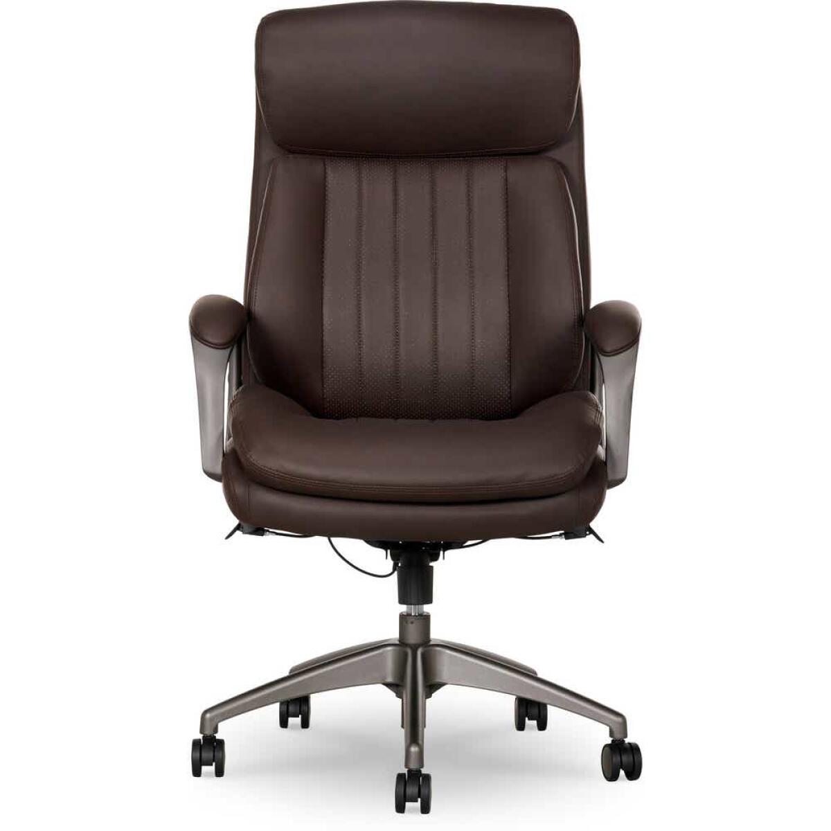 Nova Executive Leather Office Chair, Brown - 52372-BRN - Image 4