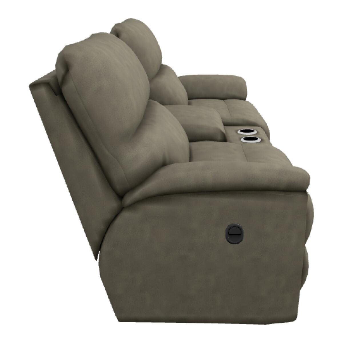 Brooks Reclining Loveseat w/ Console - 449727 - Image 5