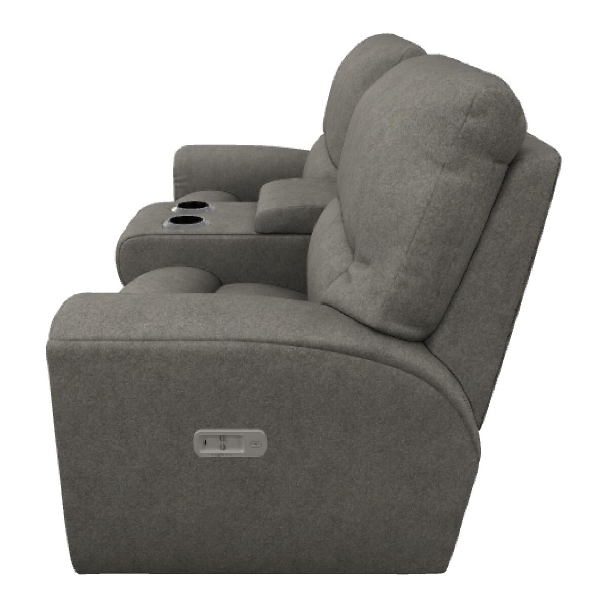 Cassian Power Reclining Loveseat w/ Headrest & Console - U49802 - Image 3