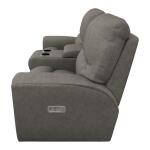 Cassian Power Reclining Loveseat w/ Headrest & Console - U49802 - Image 3
