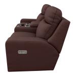 Emmons Power Reclining Loveseat w/ Headrest & Console - U49781 - Image 3