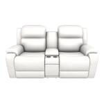 Dorian Power Reclining Loveseat w/ Headrest, Lumbar & Console - X49755