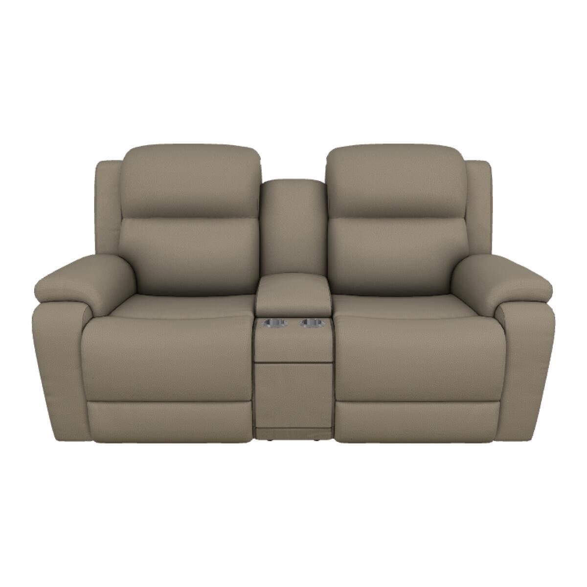 Dorian Power Reclining Loveseat w/ Headrest & Console - U49755 - Image 2
