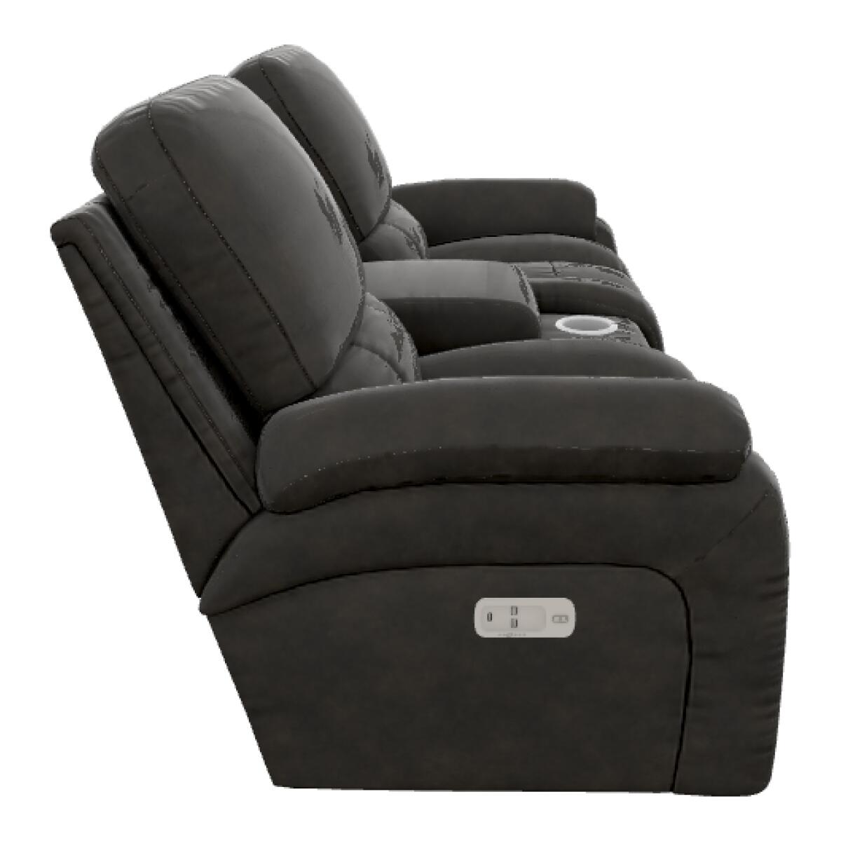 Greyson Power Reclining Loveseat w/ Headrest & Console - U49530 - Image 5