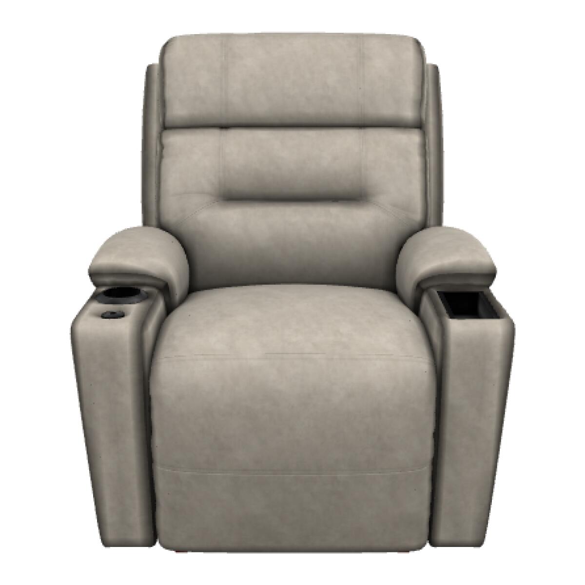 Neo Power Rocking Recliner w/ Headrest & Lumbar - 10X762 - Image 2