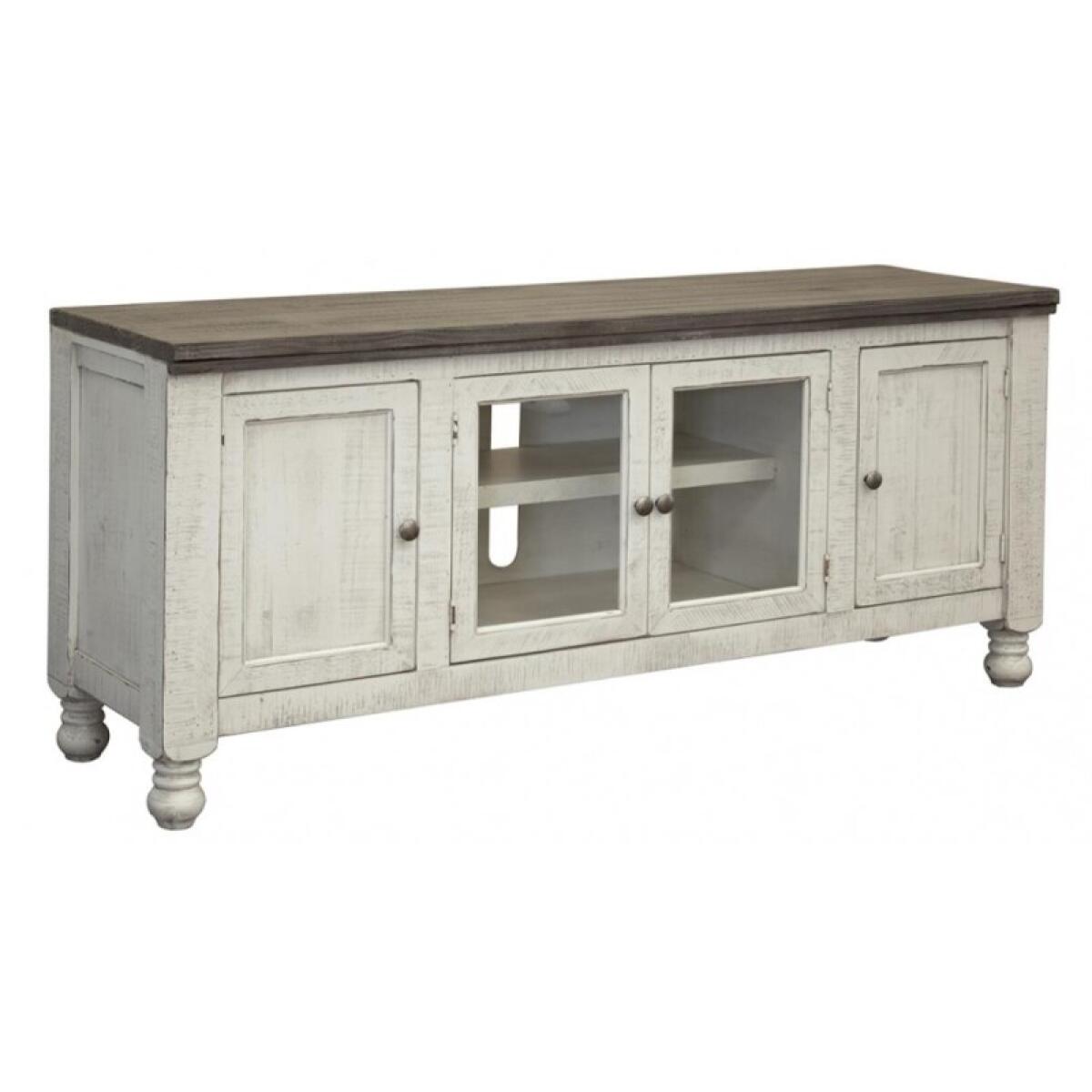 Stone 4 Door TV Stand for Wall Unit - Image 3