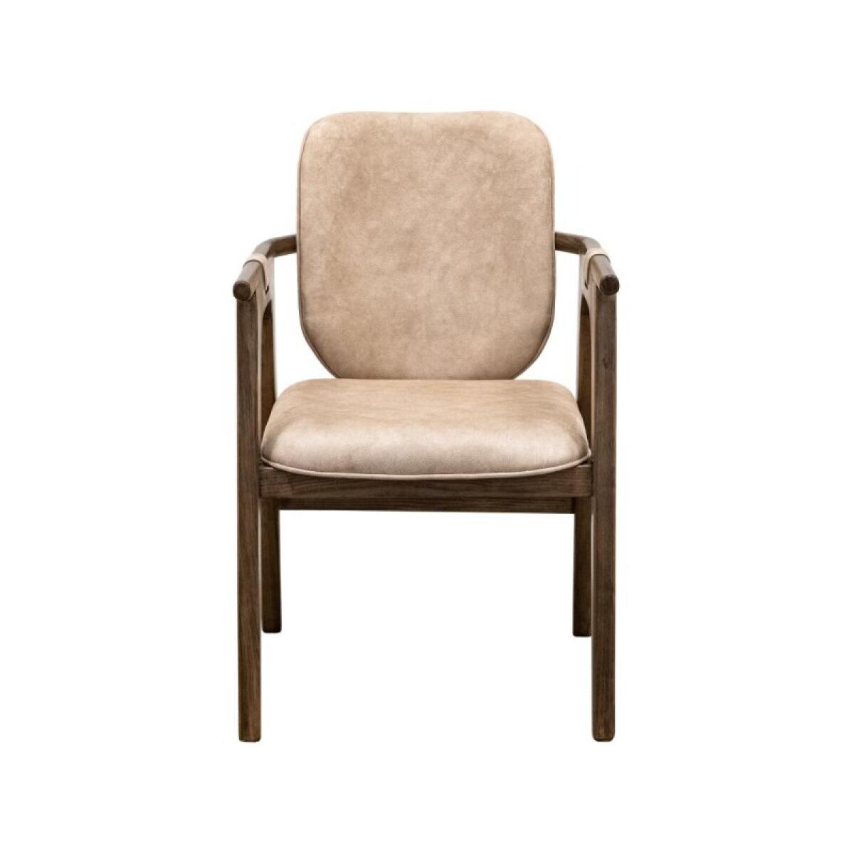 Silver Poly Suede Upholstered Chair IFD6476CHU - Image 2