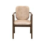Silver Poly Suede Upholstered Chair IFD6476CHU - Image 2