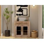 Balam 2 Drawer & 2 Glass Door Server - Image 4