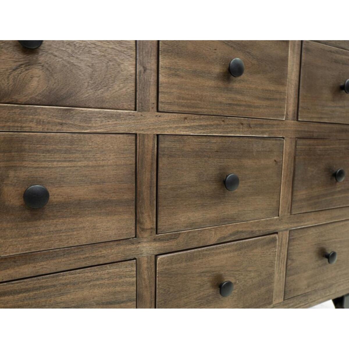 Oslo 12 Drawer Console IFD6531CNSBN - Image 8