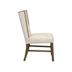 Silver Poly Suede Upholstered Chair IFD6472CHU - Image 3