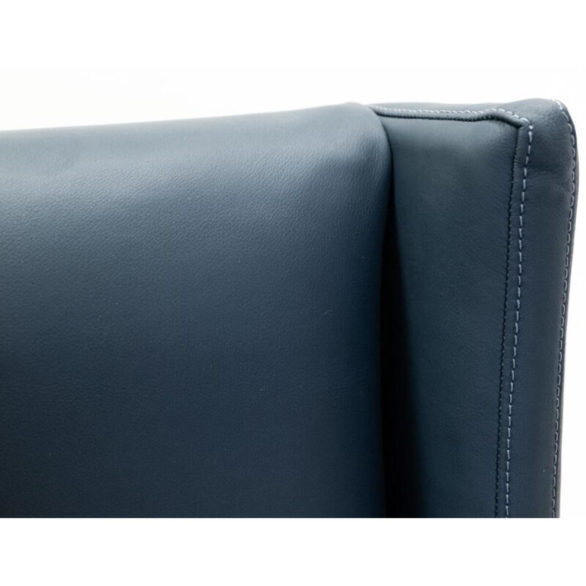 Forge Upholstered Chair (100% Leather) IFD5823CHUBL - Image 6