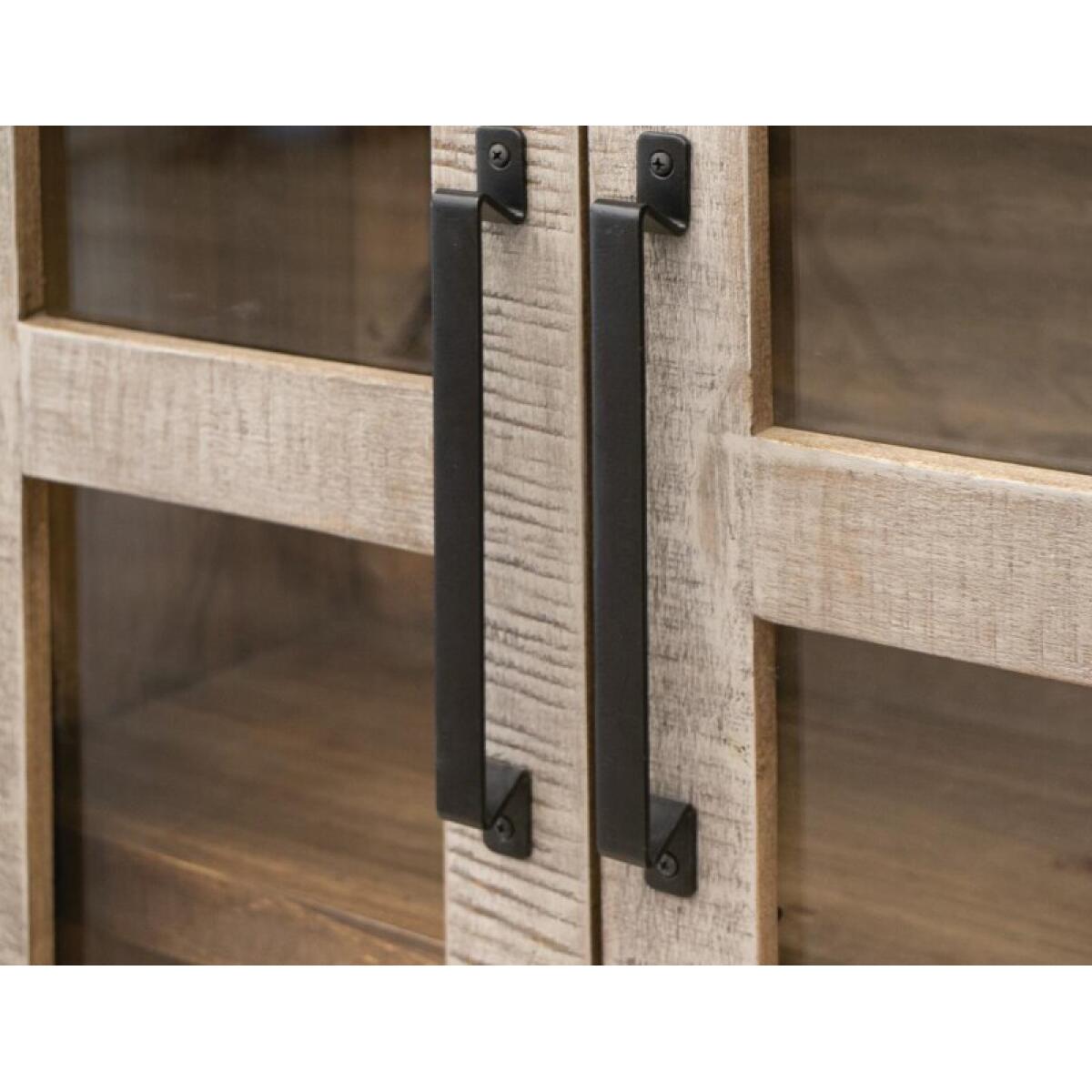 Loft Brown 1 Drawer, 2 Doors Cabinet - Image 8