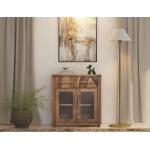 Balam 2 Drawer & 2 Glass Door, Server - Image 5