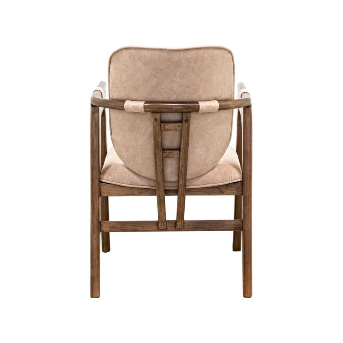 Silver Poly Suede Upholstered Chair IFD6476CHU - Image 4