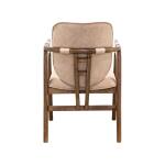 Silver Poly Suede Upholstered Chair IFD6476CHU - Image 4