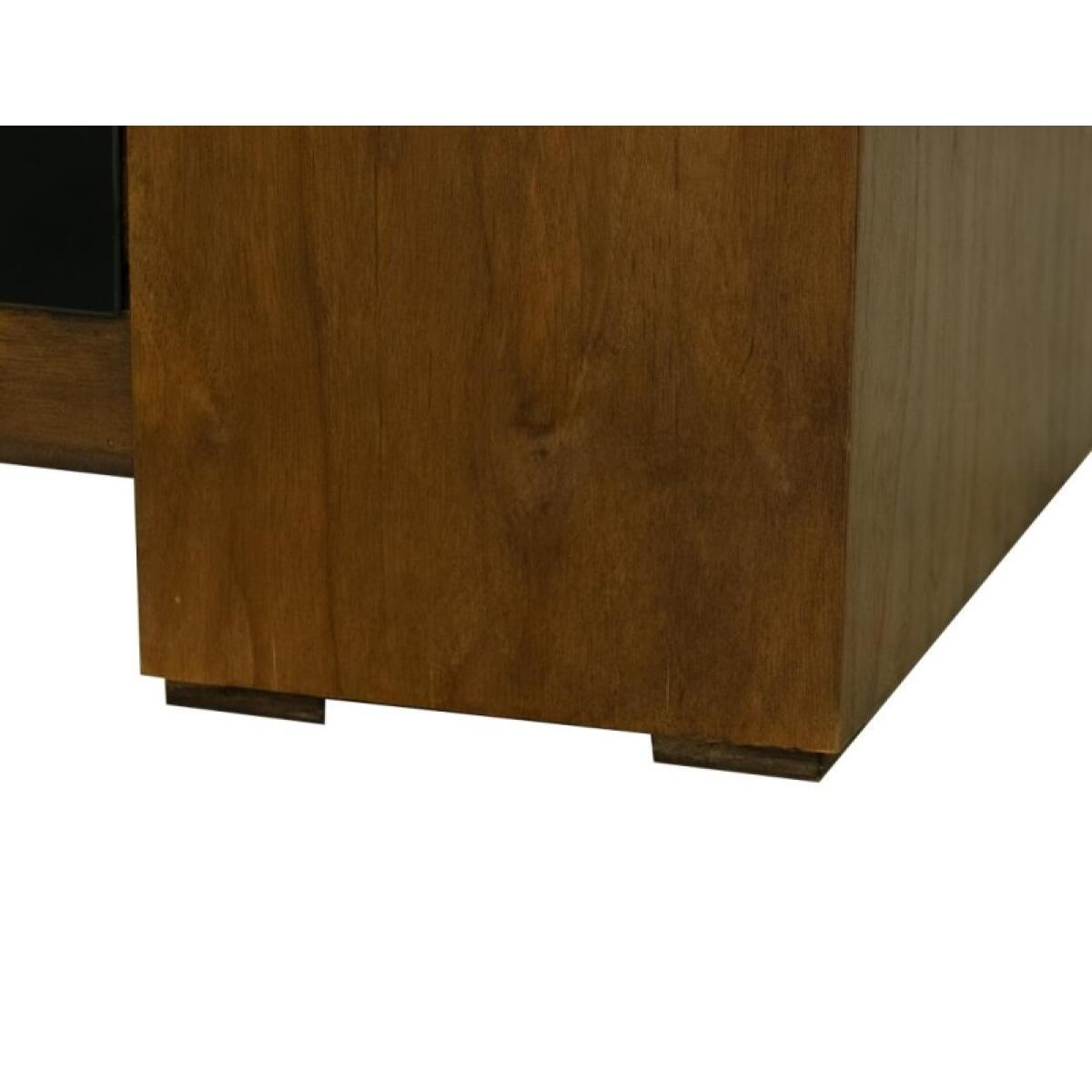 Natural Teca Console 94" Electric Fireplace compatible IFD1171CNF - Image 12