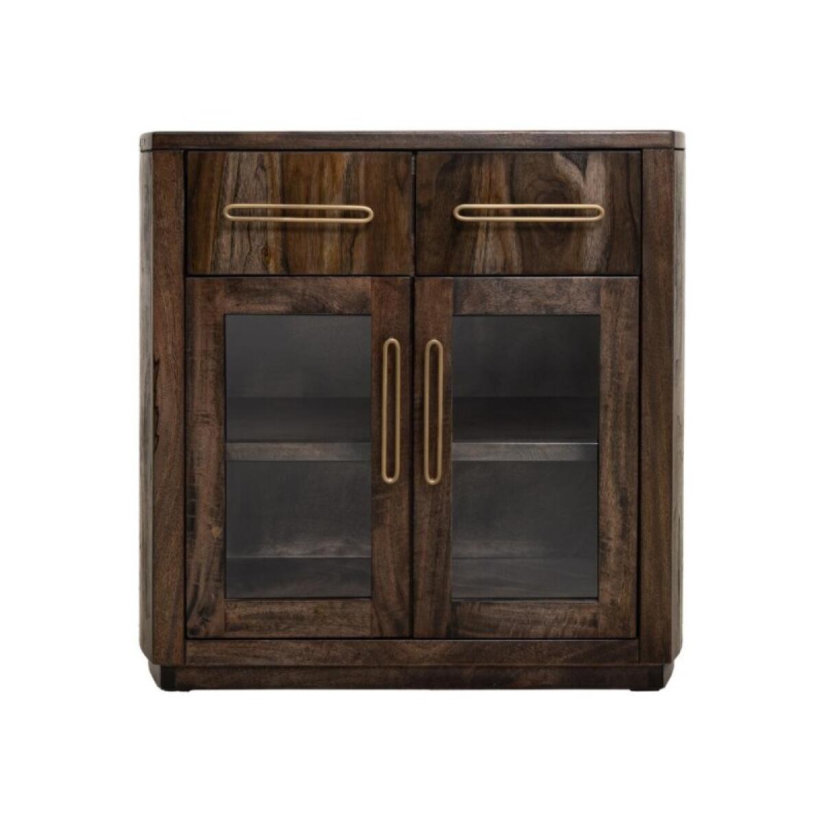 3c28ecd9391a41705a45d9cd5811cffb Balam 2 Drawer & 2 Glass Door Server - Image 1