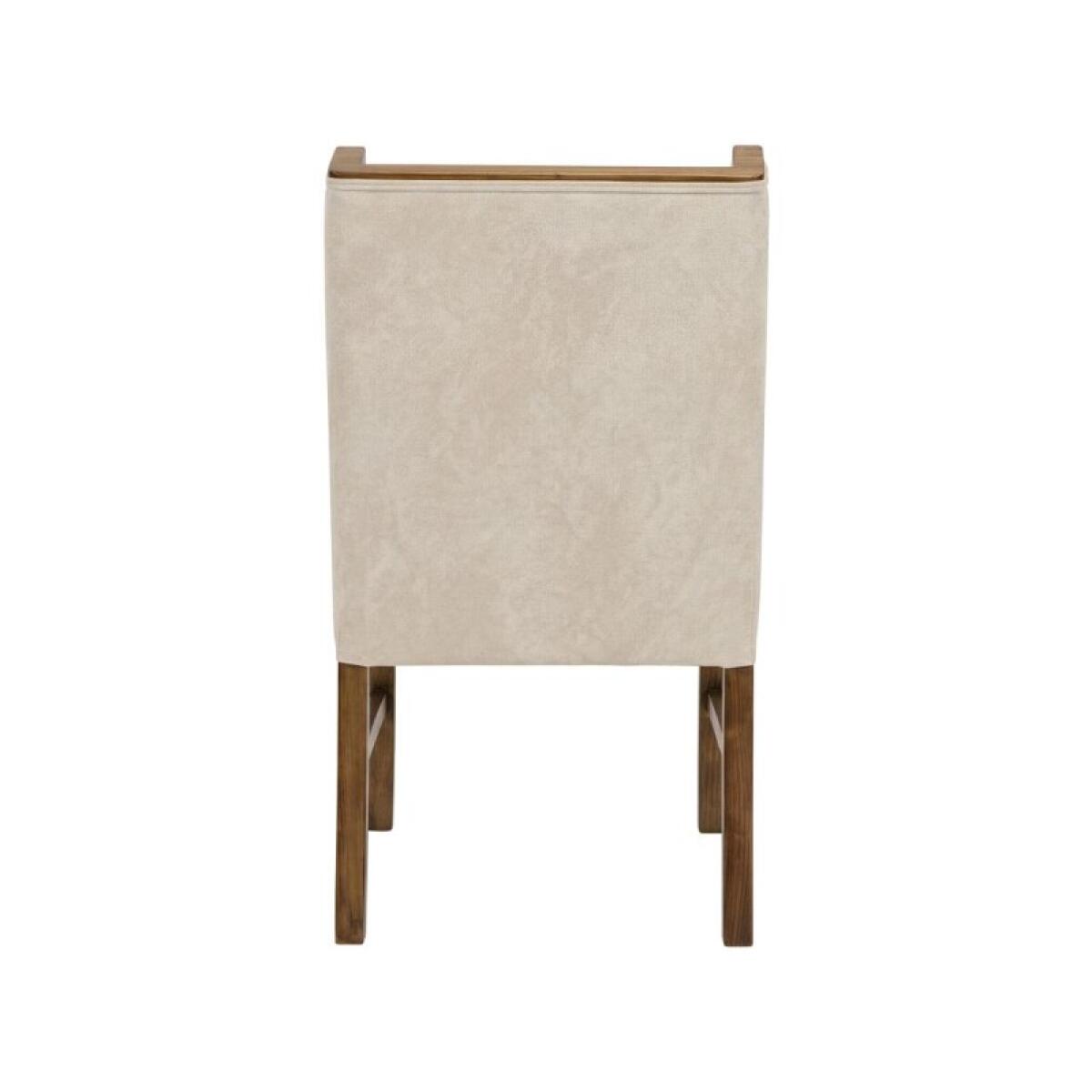 Silver Poly Suede Upholstered Chair IFD6472CHU - Image 4